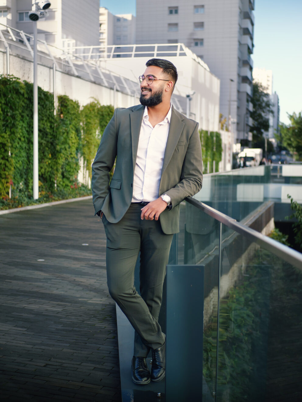 étudiant ISC sur le campus de Paris